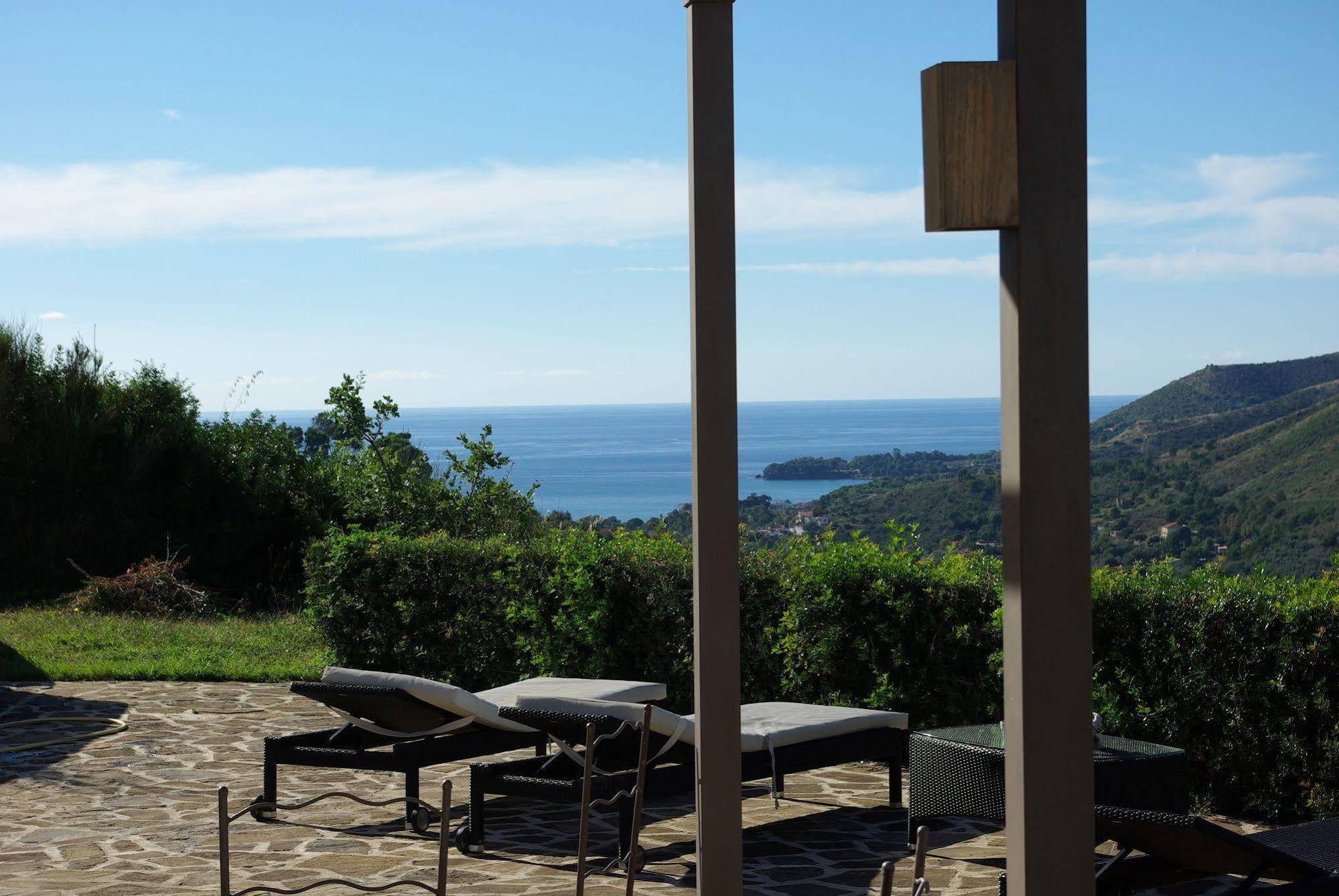 Sulle Onde Della Collina Villa Montecorice Eksteriør billede