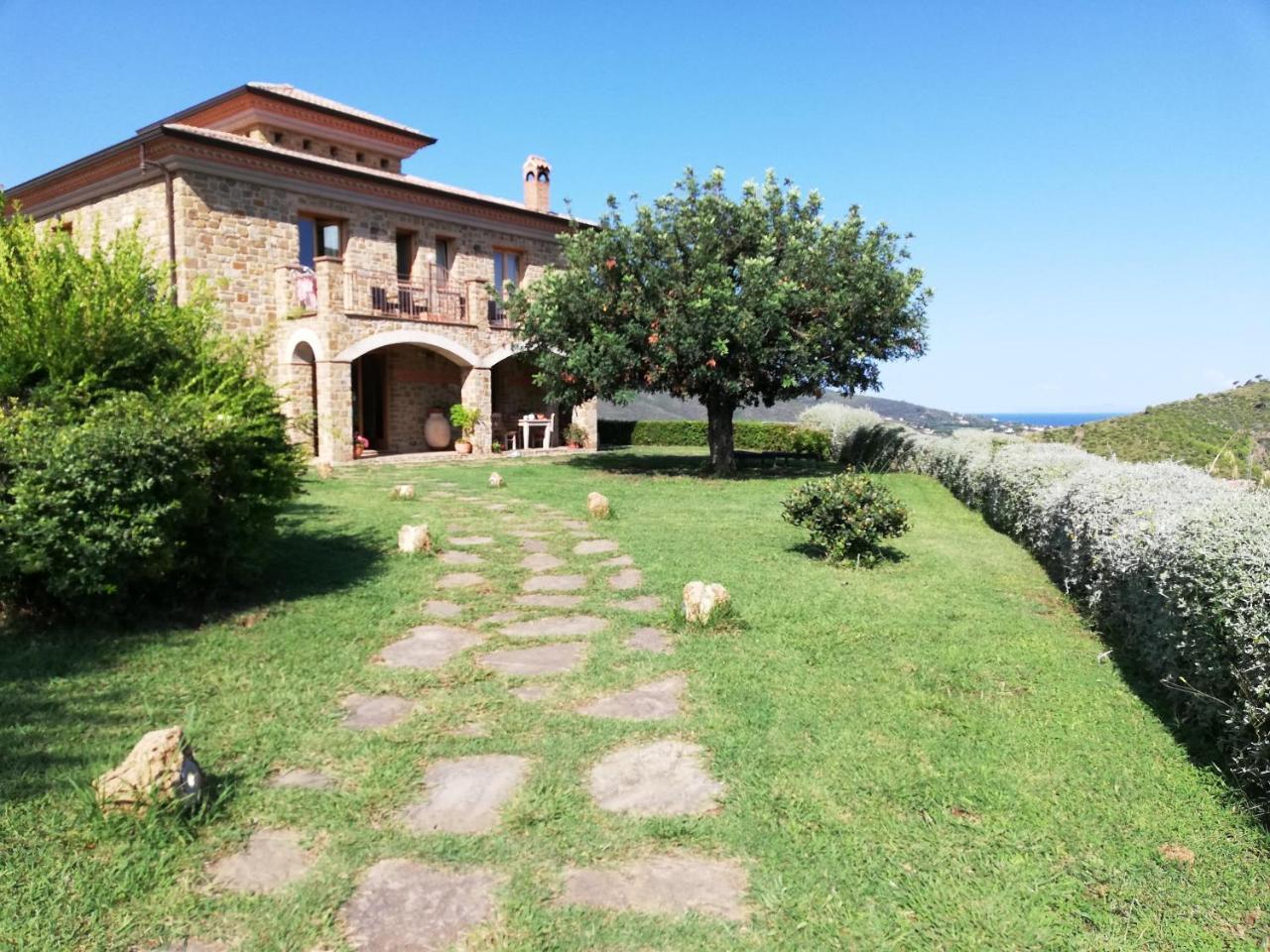 Sulle Onde Della Collina Villa Montecorice Eksteriør billede